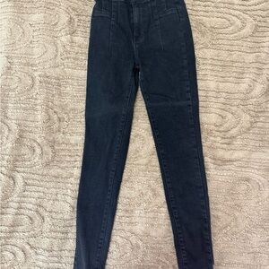 We The Free Dark Blue High Rise Jeans